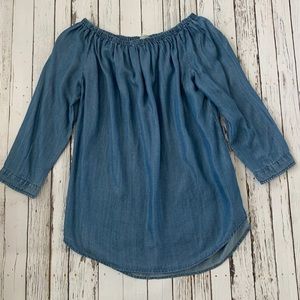 Chambray Top